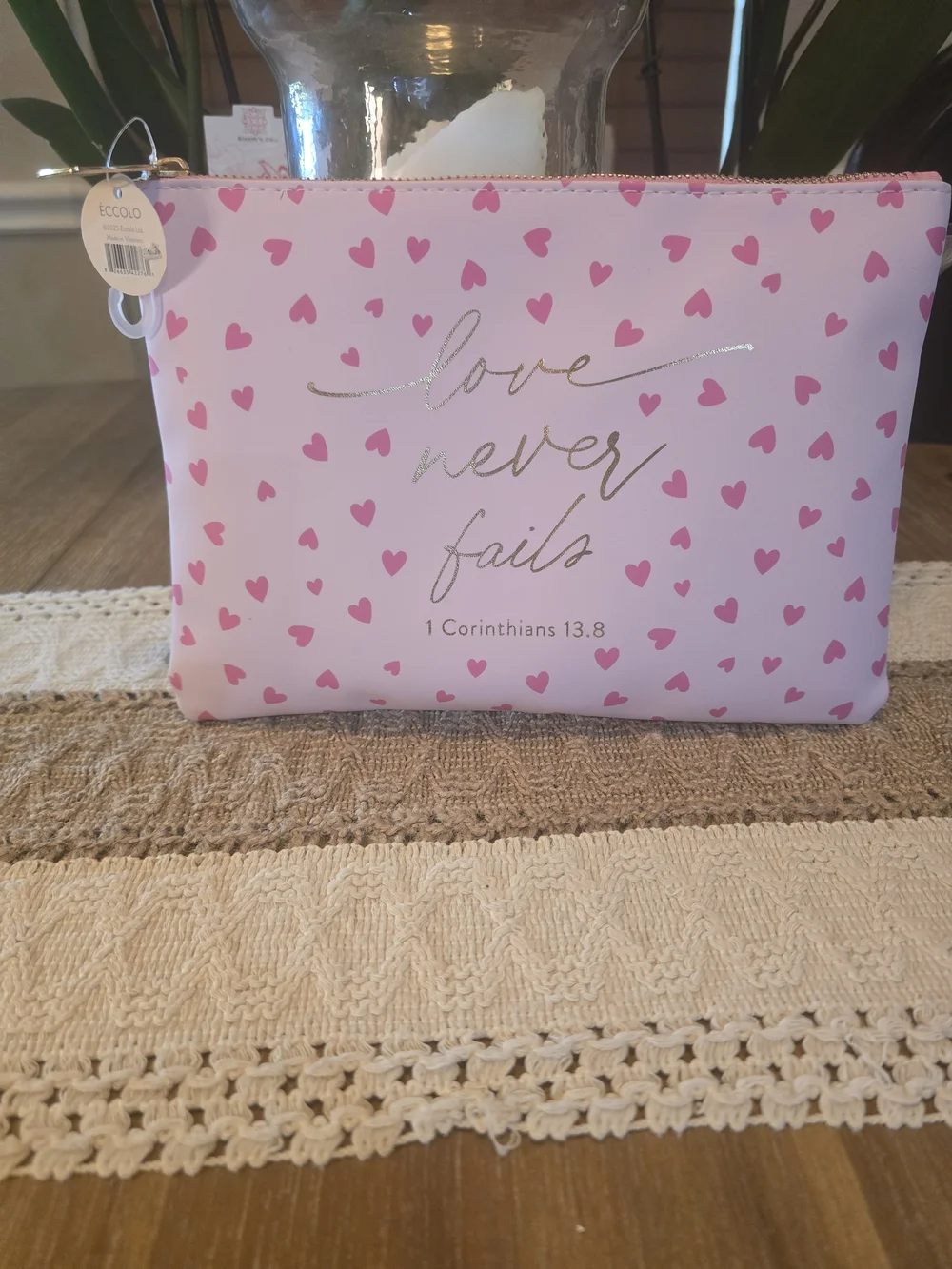 15-Pc Pink Glam & Glow Beauty Bundle- Lottie London, Crème Shop + Pink Heart Bag